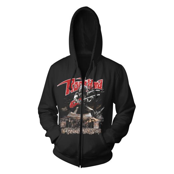 Metal Attack Merch Shop - Rock Hard Festival 2024 - ZIP Hood Amphitheater Gelsenkirchen - Front